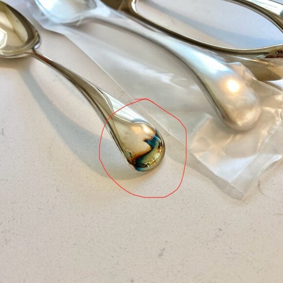 MCM DANSK Torun SP Japan Silverplate Flatware, Set Of 4, AS IS, Read Description - Picture 5 of 10